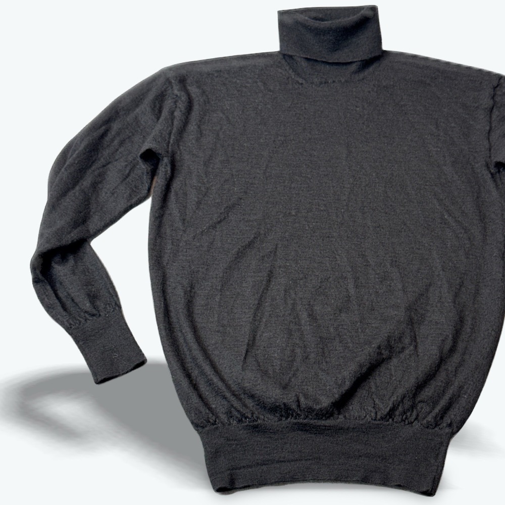 Tom Ford Mens Fine Gauge‎ Cashmere Turtleneck Sweater Size Small